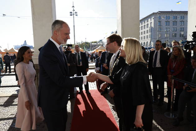 06-10-2026 Finland Queen Letizia and King Felipe with President Alexander Stubb and Suzanne Innes-Stubb on the 1st day of the 2 day statevisit to Finland. Â Copyright: xPPEx