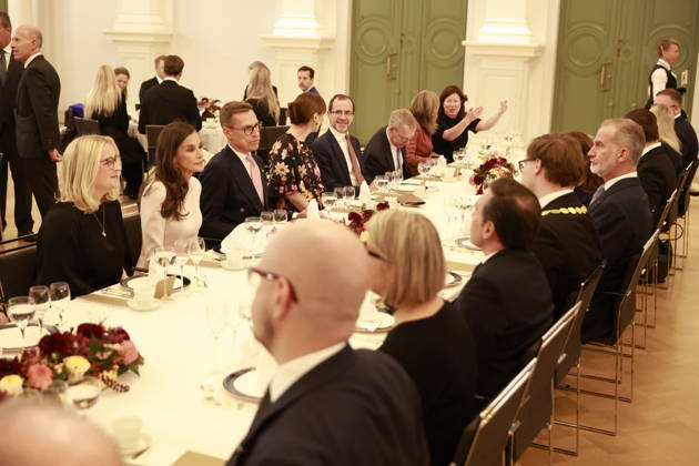 06-10-2026 Finland Queen Letizia and King Felipe with President Alexander Stubb and Suzanne Innes-Stubb on the 1st day of the 2 day statevisit to Finland. Â Copyright: xPPEx