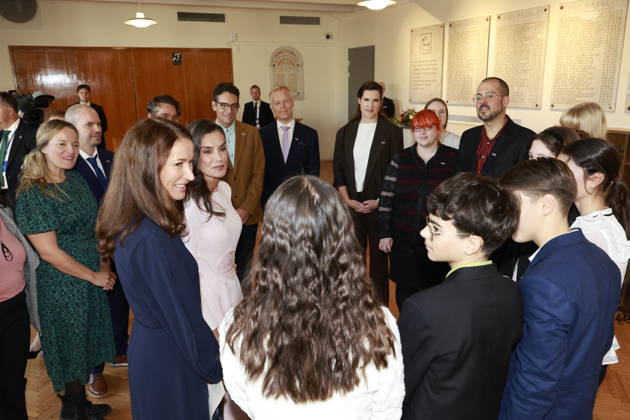 06-10-2026 Finland Queen Letizia and Suzanne Innes-Stubb on the 1st day of the 2 day statevisit to Finland. Â  Copyright: xPPEx