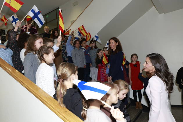 06-10-2026 Finland Queen Letizia and Suzanne Innes-Stubb on the 1st day of the 2 day statevisit to Finland. Â Copyright: xPPEx