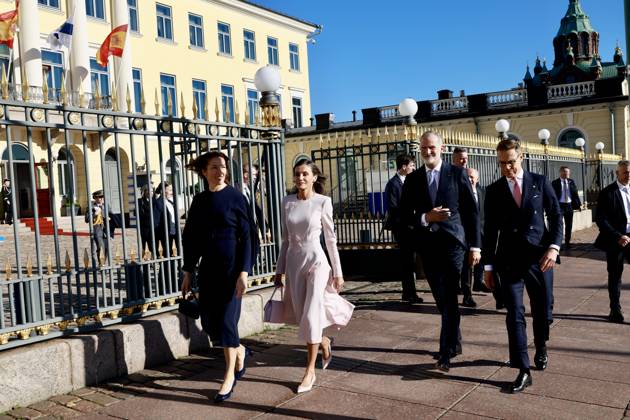 06-10-2026 Finland Queen Letizia and King Felipe with President Alexander Stubb and Suzanne Innes-Stubb on the 1st day of the 2 day statevisit to Finland. Â Copyright: xPPEx
