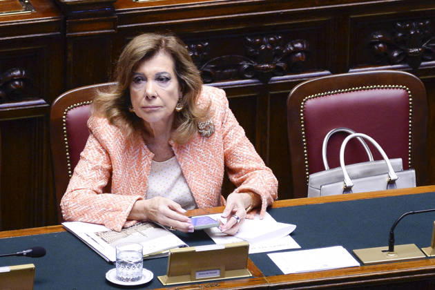 IPA89364951 - Rome, Chamber of Deputies: Electoral Law, explanations of vote, and vote of confidence on Article 1; pictured: Maria Elisabetta Alberti Casellati  Copyright: xSTEFANOxCAROFEIx xSTEFANOxCAROFEIx xFOTOGRAMMAx IPA89364951
