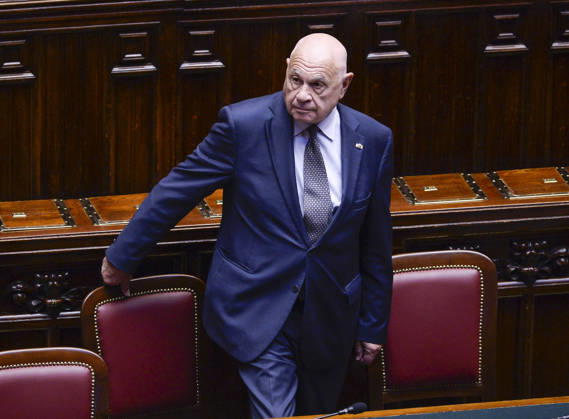 IPA89364953 - Rome, Chamber of Deputies: Electoral Law, explanations of vote, and vote of confidence on Article 1; photo by Carlo Nordio Copyright: xSTEFANOxCAROFEIx xSTEFANOxCAROFEIx xFOTOGRAMMAx IPA89364953