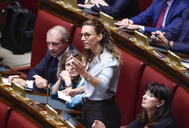 IPA89364966 - Rome, Chamber of Deputies: Electoral Law, explanations of vote, and vote of confidence on Article 1; photo by Vittoria Baldino Copyright: xSTEFANOxCAROFEIx xSTEFANOxCAROFEIx xFOTOGRAMMAx IPA89364966