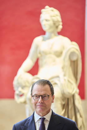 06-10-2026 Museum Prince Daniel of Sweden attended the re-inauguration of Queen Christina™s sculpture collection at the Museo del Prado, Madrid. No Spain  Copyright: xPPEx