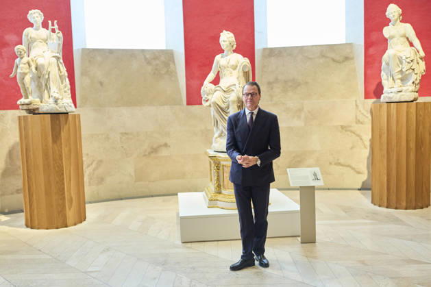 06-10-2026 Museum Prince Daniel of Sweden attended the re-inauguration of Queen Christina™s sculpture collection at the Museo del Prado, Madrid. No Spain  Copyright: xPPEx