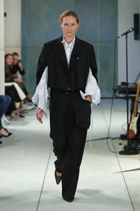 PFW - Litkovska Runway A model walks the runway during the Litkovska Womenswear Spring Summer 2027 show as part of the Paris Fashion Week on October 6, 2026 in Paris, France. Photo by Alain-Gil Gonzalez ABACAPRESS.COM Paris France Copyright: xGonzalezxAlain-Gil ABACAx