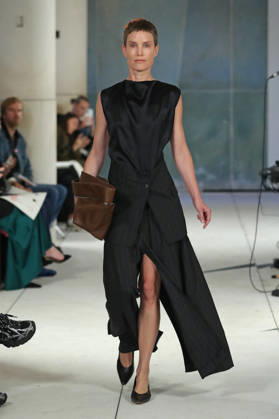 PFW - Litkovska Runway A model walks the runway during the Litkovska Womenswear Spring Summer 2027 show as part of the Paris Fashion Week on October 6, 2026 in Paris, France. Photo by Alain-Gil Gonzalez ABACAPRESS.COM Paris France Copyright: xGonzalezxAlain-Gil ABACAx
