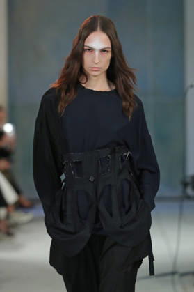 PFW - Litkovska Runway A model walks the runway during the Litkovska Womenswear Spring Summer 2027 show as part of the Paris Fashion Week on October 6, 2026 in Paris, France. Photo by Alain-Gil Gonzalez ABACAPRESS.COM Paris France Copyright: xGonzalezxAlain-Gil ABACAx