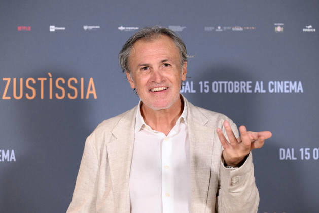 October 6, 2026, Rome, Rome, Italy: Fabrizio Ferracane during the photocall for the presentation of the film Zustissia, inspired by the true story of the longest miscarriage of justice in Italian history, 33 years of wrongful imprisonment. Rome, October 6, 2026 Rome Italy - ZUMAa289 20261006_zia_a289_036 Copyright: xMariaxLauraxAntonellix xAgfx
