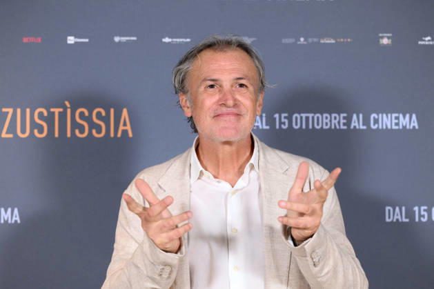 October 6, 2026, Rome, Rome, Italy: Fabrizio Ferracane during the photocall for the presentation of the film Zustissia, inspired by the true story of the longest miscarriage of justice in Italian history, 33 years of wrongful imprisonment. Rome, October 6, 2026 Rome Italy - ZUMAa289 20261006_zia_a289_037 Copyright: xMariaxLauraxAntonellix xAgfx