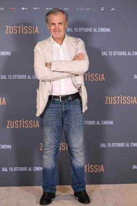October 6, 2026, Rome, Rome, Italy: Fabrizio Ferracane during the photocall for the presentation of the film Zustissia, inspired by the true story of the longest miscarriage of justice in Italian history, 33 years of wrongful imprisonment. Rome, October 6, 2026 Rome Italy - ZUMAa289 20261006_zia_a289_040 Copyright: xMariaxLauraxAntonellix xAgfx