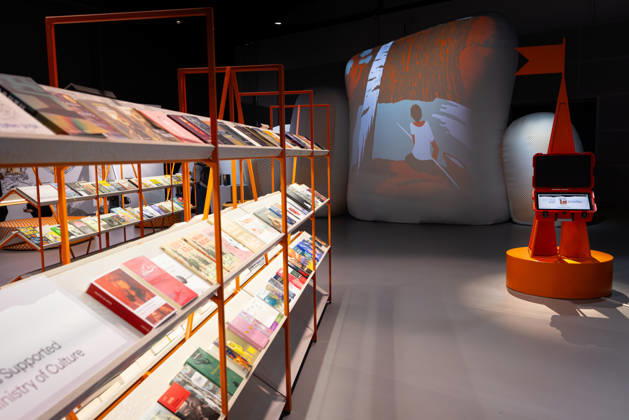 Eröffnung 78. Frankfurter Buchmesse - Tschechien Gastland der 78. Frankfurter Buchmesse ist Tschechien. Der Pavillon des Gastlandes lädt die Besucher in eine eigene Erlebniswelt ein. Die 78. Frankfurter Buchmesse findet vom 7. - 11. Oktober 2026 statt. Frankfurt am Main Messegelände Hessen Deutschland