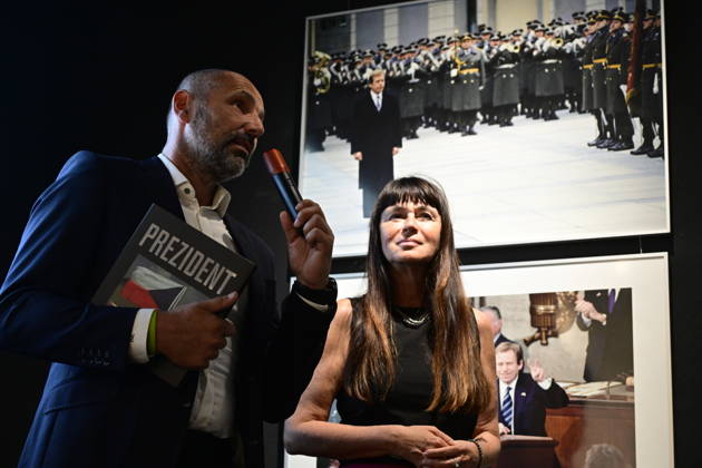 CTK Photobank editor-in-chief Petr Mlch and Czech Photo director Veronika Souralova during the opening of Photo CTK: Havel - President Vaclav Havel Through the Eyes of CTK Photojournalists exhibition, marking 90th anniversary of Havel s birth, organised by Czech Press Agency (CTK)xinxcollaborationxwithxCzechxPhoto,xonxOctoberx6,x2026,xinxPrague,xCzechxRepublic.x(CTKxPhoto RomanxVondrous) CTKPhotoP2026100607144 CTKPhotoP2026100607144