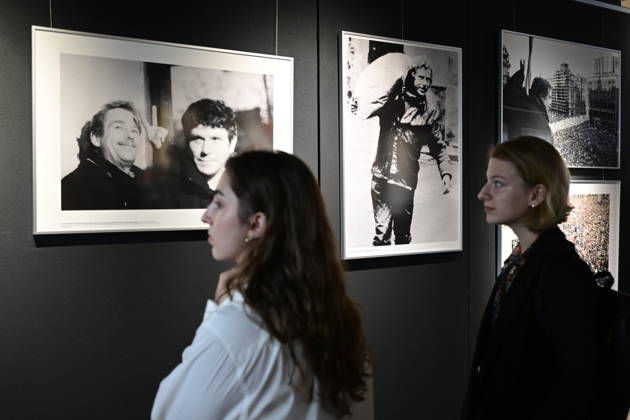 The opening of Photo CTK: Havel - President Vaclav Havel Through the Eyes of CTK Photojournalists exhibition, marking 90th anniversary of Havel s birth, organised by Czech Press Agency (CTK)xinxcollaborationxwithxCzechxPhoto,xonxOctoberx6,x2026,xinxPrague,xCzechxRepublic.x(CTKxPhoto RomanxVondrous) CTKPhotoP2026100607183  CTKPhotoP2026100607183
