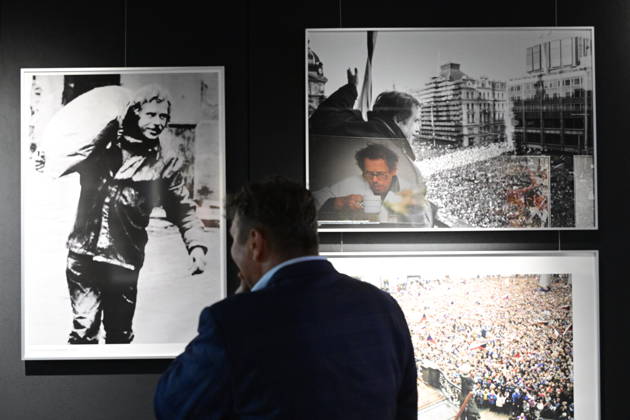 The opening of Photo CTK: Havel - President Vaclav Havel Through the Eyes of CTK Photojournalists exhibition, marking 90th anniversary of Havel s birth, organised by Czech Press Agency (CTK)xinxcollaborationxwithxCzechxPhoto,xonxOctoberx6,x2026,xinxPrague,xCzechxRepublic.x(CTKxPhoto RomanxVondrous) CTKPhotoP2026100607239 CTKPhotoP2026100607239