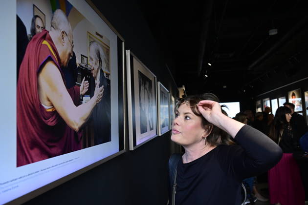 CTK photographer Katerina Sulova attends the opening of Photo CTK: Havel - President Vaclav Havel Through the Eyes of CTK Photojournalists exhibition, marking 90th anniversary of Havel s birth, organised by Czech Press Agency (CTK)xinxcollaborationxwithxCzechxPhoto,xonxOctoberx6,x2026,xinxPrague,xCzechxRepublic.x(CTKxPhoto RomanxVondrous) CTKPhotoP2026100607199 CTKPhotoP2026100607199