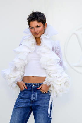 Zendaya at the photocall for the Louis Vuitton Spring Summer 2027 Women’s Ready-to-Wear show during Paris Fashion Week (PFW) at the Cité internationale universitaire de Paris, France, on October 6, 2026. Olivier Borde, Bestimage. Photocall at the Louis Vuitton Women’s Ready-to-Wear Spring Summer 2027 show as part of Paris Fashion Week on October 6, 2026, in Paris, France. Paris, France Copyright: xOLIVIERxBORDEx xBESTIMAGExOLIVIERxBORDEx xBESTIMAGEx