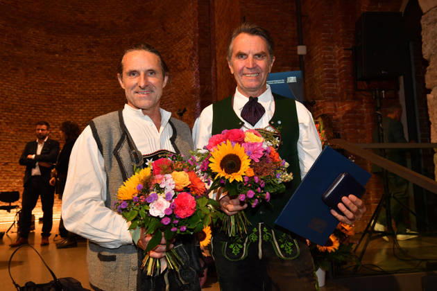 Alexander und Thomas Huber (Huber-Baum) Verleihung der Bayerischen Staatsmedaille für soziale Verdienste 2026 Allerheiligen-Hofkirche München 06. Oktober 2026