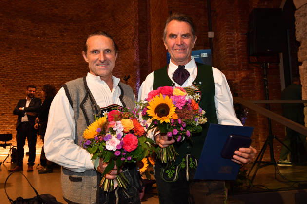 Alexander und Thomas Huber (Huber-Baum) Verleihung der Bayerischen Staatsmedaille für soziale Verdienste 2026 Allerheiligen-Hofkirche München 06. Oktober 2026