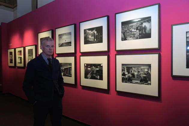 IPA89372975 - Turin: Royal Museums of Turin—presentation of the exhibition *STILL IMAGE*. Photographs by Jessica Lange; pictured here are some of the exhibition’s galleries; pictured here is Giuseppe Culicchia, director of the Fondazione Circolo dei lettori Copyright: xCOSTANTINOxSERGIx xCOSTANTINOxSERGIx IPA89372975