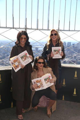 October 6, 2026, New York, New York, USA: SYDNEY RAE BASS, JESSIE JAMES DECKER, and KAREN PARKER, visited the Empire State Building to promote their new family cook book ‘The Secret Sauceâ New York USA - ZUMAh16_ 20261006_zaf_h16_058 Copyright: xDanxHerrickx