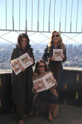 October 6, 2026, New York, New York, USA: SYDNEY RAE BASS, JESSIE JAMES DECKER, and KAREN PARKER, visited the Empire State Building to promote their new family cook book ‘The Secret Sauceâ New York USA - ZUMAh16_ 20261006_zaf_h16_059 Copyright: xDanxHerrickx