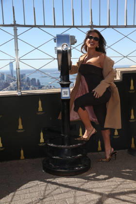 October 6, 2026, New York, New York, USA: JESSIE JAMES DECKER visited the Empire State Building to promote her new family cook book ‘The Secret Sauceâ New York USA - ZUMAh16_ 20261006_zaf_h16_066 Copyright: xDanxHerrickx