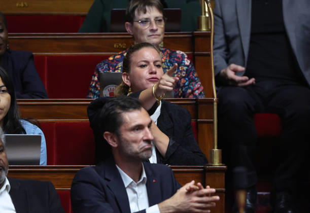 AssembleÌe Nationale - QAG du 6 octobre 2026 Mathilde Panot Sà ance des Questions d Actualità s au Gouvernement à l AssembleÌe Nationale à Paris, le 6 octobre 2026. Current Affairs Question Period with the Government at the National Assembly in Paris, October 6, 2026. Copyright: xFabricexChasseryx