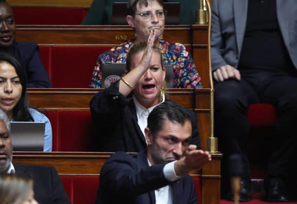AssembleÌe Nationale - QAG du 6 octobre 2026 Mathilde Panot Sà ance des Questions d Actualità s au Gouvernement à l AssembleÌe Nationale à Paris, le 6 octobre 2026. Current Affairs Question Period with the Government at the National Assembly in Paris, October 6, 2026. Copyright: xFabricexChasseryx