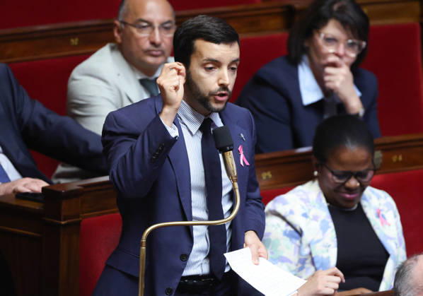 AssembleÌe Nationale - QAG du 6 octobre 2026 Jean-Philippe Tanguy Sà ance des Questions d Actualità s au Gouvernement à l AssembleÌe Nationale à Paris, le 6 octobre 2026. Current Affairs Question Period with the Government at the National Assembly in Paris, October 6, 2026. Copyright: xFabricexChasseryx
