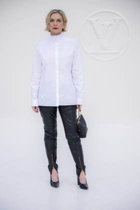 Louis Vuitton - Photocall - Paris Fashion Week EB Rhea Seehorn attends the Louis Vuitton Womenswear Spring Summer 2027 show as part of Paris Fashion Week on October 06, 2026 in Paris, France. Photo by Eliot Blondet ABACAPRESS.COM Paris France France  Copyright: xBlondetxEliot ABACAx