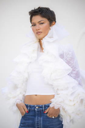 Louis Vuitton - Photocall - Paris Fashion Week EB Zendaya attends the Louis Vuitton Womenswear Spring Summer 2027 show as part of Paris Fashion Week on October 06, 2026 in Paris, France. Photo by Eliot Blondet ABACAPRESS.COM Paris France France  Copyright: xBlondetxEliot ABACAx