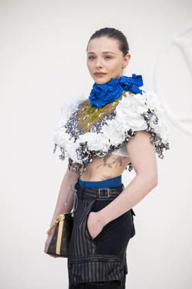 Louis Vuitton - Photocall - Paris Fashion Week EB Chloe Grace Moretz attends the Louis Vuitton Womenswear Spring Summer 2027 show as part of Paris Fashion Week on October 06, 2026 in Paris, France. Photo by Eliot Blondet ABACAPRESS.COM Paris France France  Copyright: xBlondetxEliot ABACAx