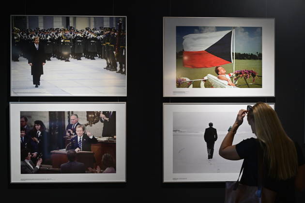 The opening of Photo CTK: Havel - President Vaclav Havel Through the Eyes of CTK Photojournalists exhibition, marking 90th anniversary of Havel s birth, organised by Czech Press Agency (CTK)xinxcollaborationxwithxCzechxPhoto,xonxOctoberx6,x2026,xinxPrague,xCzechxRepublic.x(CTKxPhoto RomanxVondrous) CTKPhotoP2026100607309 CTKPhotoP2026100607309