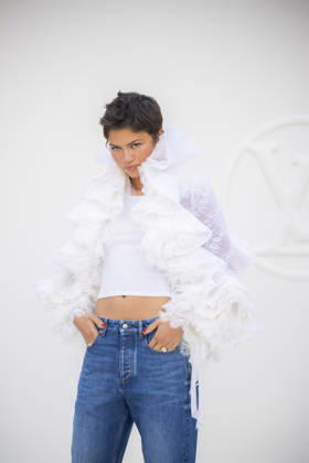 Louis Vuitton - Photocall - Paris Fashion Week EB Zendaya attends the Louis Vuitton Womenswear Spring Summer 2027 show as part of Paris Fashion Week on October 06, 2026 in Paris, France. Photo by Eliot Blondet ABACAPRESS.COM Paris France France Copyright: xBlondetxEliot ABACAx