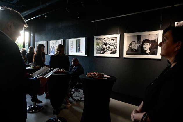 The opening of Photo CTK: Havel - President Vaclav Havel Through the Eyes of CTK Photojournalists exhibition, marking 90th anniversary of Havel s birth, organised by Czech Press Agency (CTK)xinxcollaborationxwithxCzechxPhoto,xonxOctoberx6,x2026,xinxPrague,xCzechxRepublic.x(CTKxPhoto RomanxVondrous) CTKPhotoP2026100608158 CTKPhotoP2026100608158