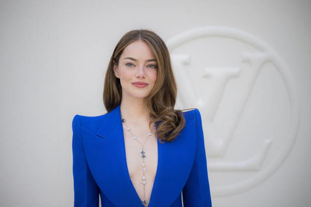 Louis Vuitton - Photocall - Paris Fashion Week EB Emma Stone attends the Louis Vuitton Womenswear Spring Summer 2027 show as part of Paris Fashion Week on October 06, 2026 in Paris, France. Photo by Eliot Blondet ABACAPRESS.COM Paris France France  Copyright: xBlondetxEliot ABACAx