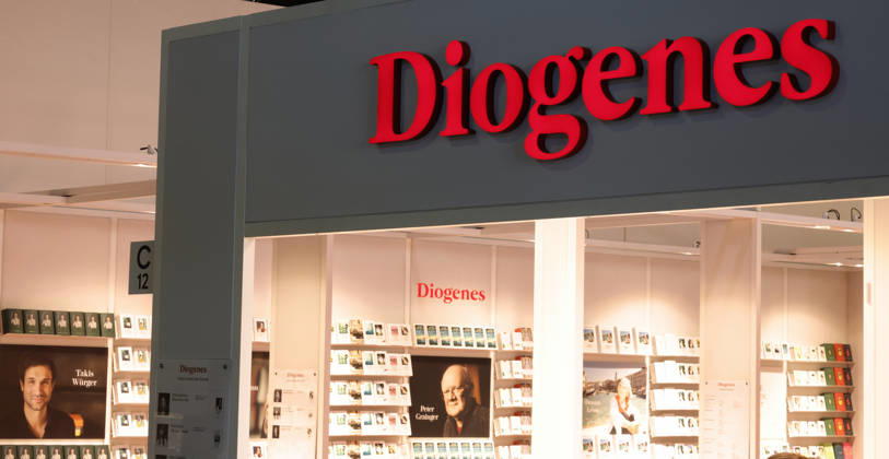Frankfurt Impressionen 06.10.2026 auf der 78. Frankfurter Buchmesse präsentiert sich Diogenes mit einem Messestand mit Takis Würger und Julia Engelmann und Peter Grainger Frankfurt (Main) Hessen Deutschland
