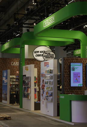 Frankfurt Impressionen 06.10.2026 auf der 78. Frankfurter Buchmesse präsentiert sich der Carsen Verlag Frankfurt (Main) Hessen Deutschland
