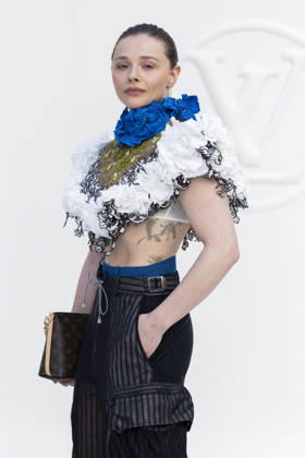 Chloë Grace Moretz at the photocall for the Louis Vuitton Women’s Ready-to-Wear Spring Summer 2027 show during Paris Fashion Week (PFW) at the Cité internationale universitaire de Paris, France, on October 6, 2026. Olivier Borde, Bestimage. Photocall at the Louis Vuitton Women’s Ready-to-Wear Spring Summer 2027 show as part of Paris Fashion Week on October 6, 2026, in Paris, France. Copyright: xOLIVIERxBORDEx xBESTIMAGExOLIVIERxBORDEx xBESTIMAGEx