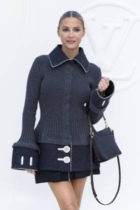 Morgan Stewart at the photocall for the Louis Vuitton Women’s Ready-to-Wear Spring Summer 2027 show during Paris Fashion Week (PFW) at the Cité internationale universitaire de Paris, France, on October 6, 2026. Olivier Borde, Bestimage. Photocall at the Louis Vuitton Women’s Ready-to-Wear Spring Summer 2027 show as part of Paris Fashion Week on October 6, 2026, in Paris, France.  Copyright: xOLIVIERxBORDEx xBESTIMAGExOLIVIERxBORDEx xBESTIMAGEx