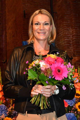Maria Riesch bei der Verleihung der Bayerischen Staatsmedaille fuer soziale Verdienste in der Allerheiligen-Hofkirche, Residenz am 6.10.2026 in Muenchen Maria Riesch attends the presentation of the Bavarian State Medal for Social Merit in the All Saints Court Church (Allerheiligen-Hofkirche) at the Residenz on October 6, 2026 in Munich, Germany Bayerische Staatsmedaille fuer Maria Riesch und die Huber Brueder in Muenchen