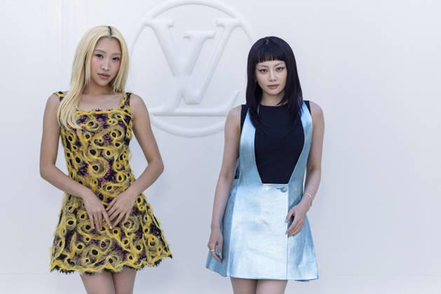 MAY and HINATA at the photocall for the Louis Vuitton Women’s Ready-to-Wear Spring Summer 2027 show during Paris Fashion Week (PFW) at the Cité internationale universitaire de Paris, France, on October 6, 2026. Olivier Borde, Bestimage. Photocall at the Louis Vuitton Women’s Ready-to-Wear Spring Summer 2027 show as part of Paris Fashion Week on October 6, 2026, in Paris, France.  Copyright: xOLIVIERxBORDEx xBESTIMAGExOLIVIERxBORDEx xBESTIMAGEx
