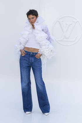 Zendaya at the photocall for the Louis Vuitton Spring Summer 2027 Women’s Ready-to-Wear show during Paris Fashion Week (PFW) at the Cité internationale universitaire de Paris, France, on October 6, 2026. Olivier Borde, Bestimage. Photocall at the Louis Vuitton Women’s Ready-to-Wear Spring Summer 2027 show as part of Paris Fashion Week on October 6, 2026, in Paris, France.  Copyright: xOLIVIERxBORDEx xBESTIMAGExOLIVIERxBORDEx xBESTIMAGEx