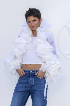 Zendaya at the photocall for the Louis Vuitton Spring Summer 2027 Women’s Ready-to-Wear show during Paris Fashion Week (PFW) at the Cité internationale universitaire de Paris, France, on October 6, 2026. Olivier Borde, Bestimage. Photocall at the Louis Vuitton Women’s Ready-to-Wear Spring Summer 2027 show as part of Paris Fashion Week on October 6, 2026, in Paris, France.  Copyright: xOLIVIERxBORDEx xBESTIMAGExOLIVIERxBORDEx xBESTIMAGEx
