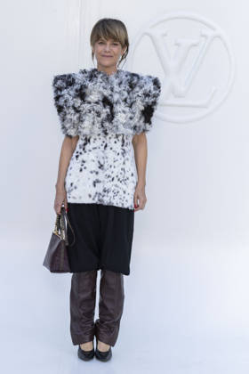 Marina Foïs at the photocall for the Louis Vuitton Women’s Ready-to-Wear Spring Summer 2027 show during Paris Fashion Week (PFW) at the Cité internationale universitaire de Paris, France, on October 6, 2026. Olivier Borde, Bestimage. Photocall at the Louis Vuitton Women’s Ready-to-Wear Spring Summer 2027 show as part of Paris Fashion Week on October 6, 2026, in Paris, France.  Copyright: xOLIVIERxBORDEx xBESTIMAGExOLIVIERxBORDEx xBESTIMAGEx