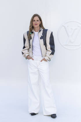 Justine Triet at the photocall for the Louis Vuitton Women’s Ready-to-Wear Spring Summer 2027 show during Paris Fashion Week (PFW) at the Cité internationale universitaire de Paris, France, on October 6, 2026. Olivier Borde, Bestimage. Photocall at the Louis Vuitton Women’s Ready-to-Wear Spring Summer 2027 show as part of Paris Fashion Week on October 6, 2026, in Paris, France.  Copyright: xOLIVIERxBORDEx xBESTIMAGExOLIVIERxBORDEx xBESTIMAGEx