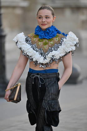 PFW Louis Vuitton Outside Arrivals Chloe Grace Moretz arriving at Louis Vuitton show during Paris Fashion Week, in Paris, France on 6 October 2026. Photo by Julien Reynaud APS-Medias ABACAPRESS.COM Paris France  Copyright: xReynaudxJulien APS-Medias ABACAx