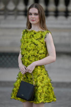 PFW Louis Vuitton Outside Arrivals Summer H. Howell arriving at Louis Vuitton show during Paris Fashion Week, in Paris, France on 6 October 2026. Photo by Julien Reynaud APS-Medias ABACAPRESS.COM Paris France  Copyright: xReynaudxJulien APS-Medias ABACAx